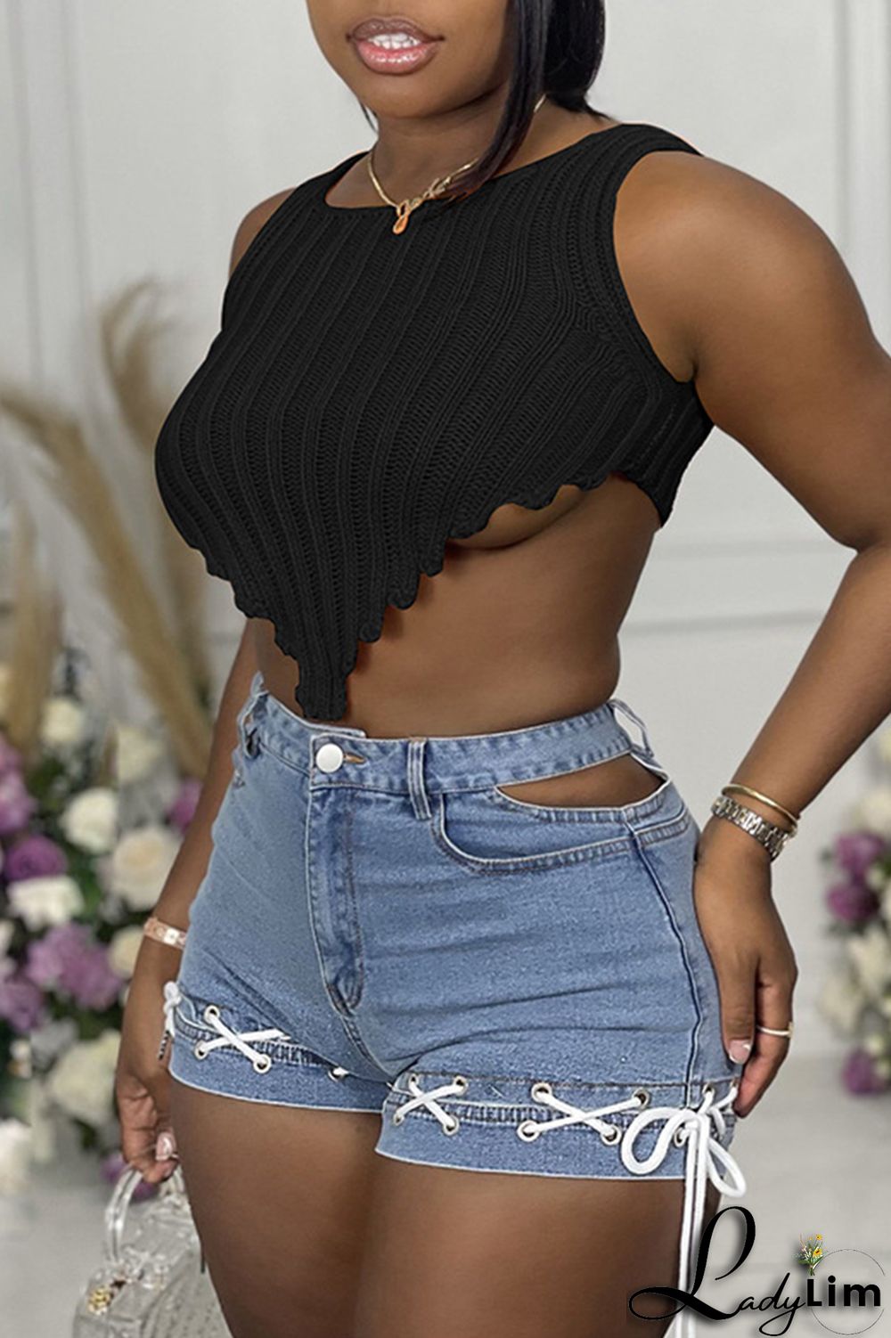 Orange Fashion Casual Solid Asymmetrical O Neck Tops