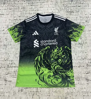 2025/2026 Liverpool Special Edition Green Soccer Jersey 1:1 Thai Quality