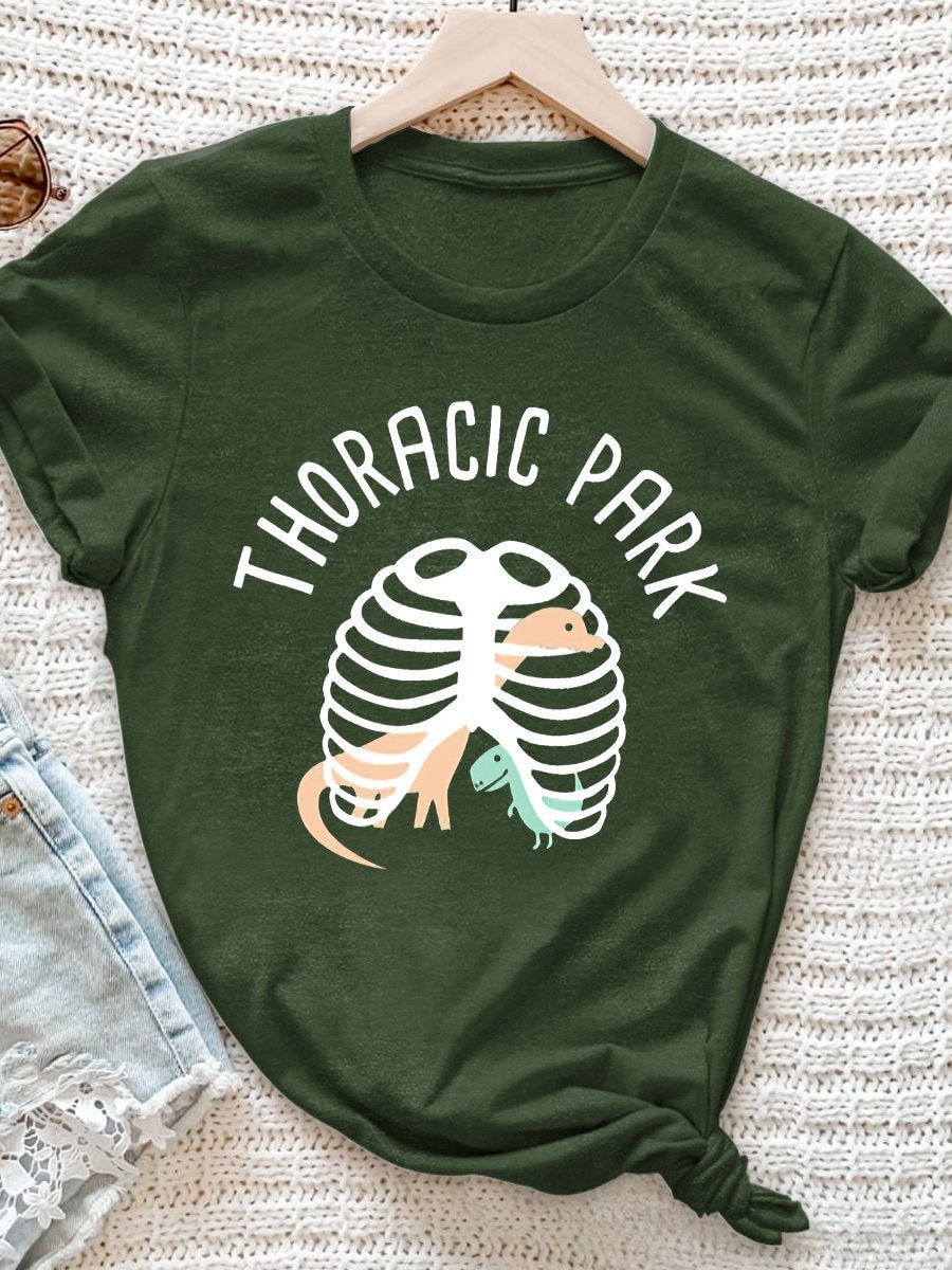 Thoracic Park Print Short Sleeve T-shirt