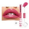 Brillant à lèvres illuminant longue durée à double extrémité