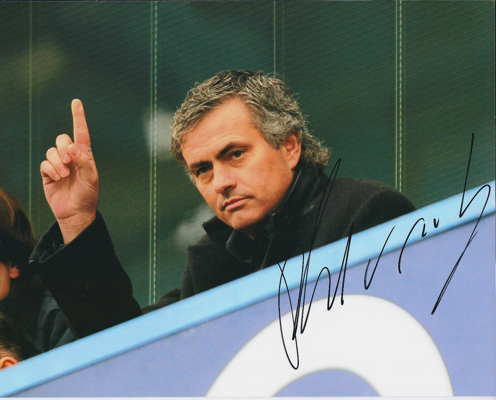 Jose MOURINHO Signed Autograph Photo Poster painting AFTAL COA Chelsea Champions League WINNER