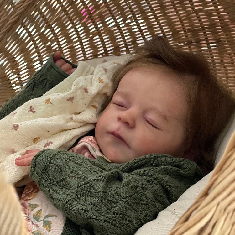  [New]20" Sleeping Handmade Reborn Baby Doll Realistic Reborn Baby Girl Named Toerya - Reborndollsshop®-Reborndollsshop®