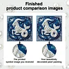 Framed Capricorn - Pearls Painting Kit DIY Diamond Painting Pearl Dot Crafts 25*25CM