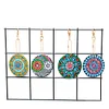 4pcs DIY Full Special-Shaped Diamond Painting Bag Pendant Mandala Keychains