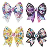 4Pcs Diamond Painting Brooch Diamond Painting Pins Jewelry Kit (Bow Tie)