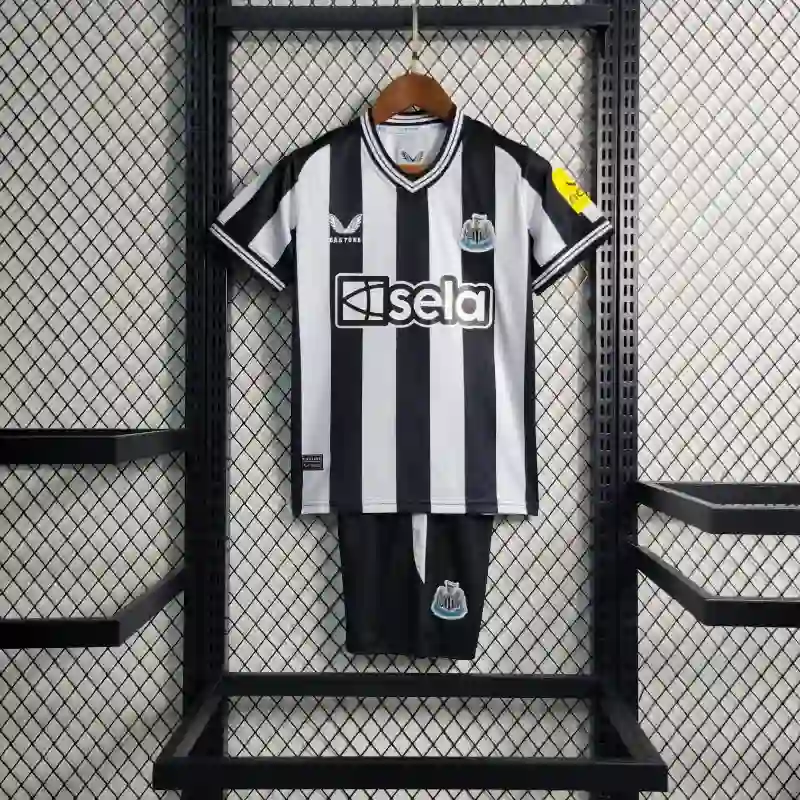 23-24 Kids Newcastle United Soccer Jersey Home