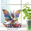 Diamond Painting Acrylic Easter Dinosaur Desktop Ornaments for Bedroom Table Decor