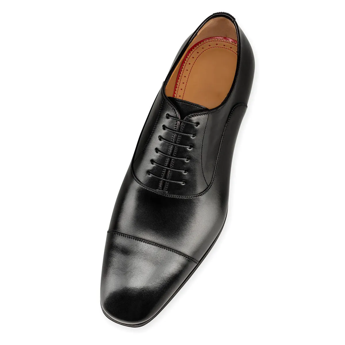 Gentleman's Oxford Shoes Red bottom Classic  Formal Shoes -vocosishoes