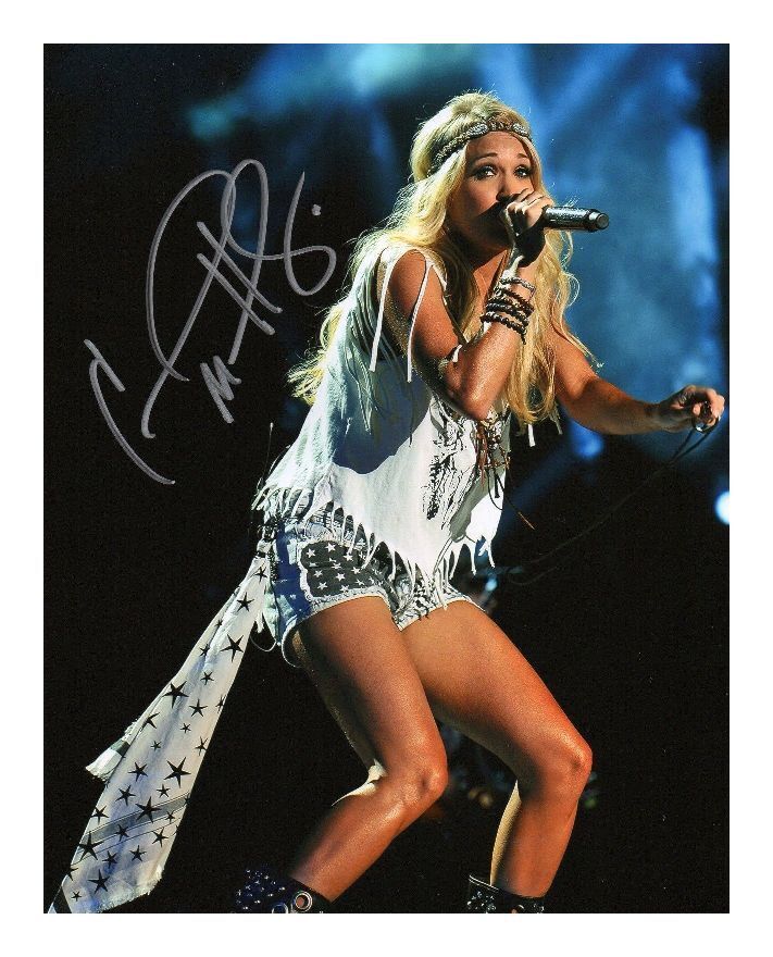 CARRIE UNDERWOOD AUTOGRAPHED SIGNED A4 PP POSTER Photo Poster painting PRINT 10