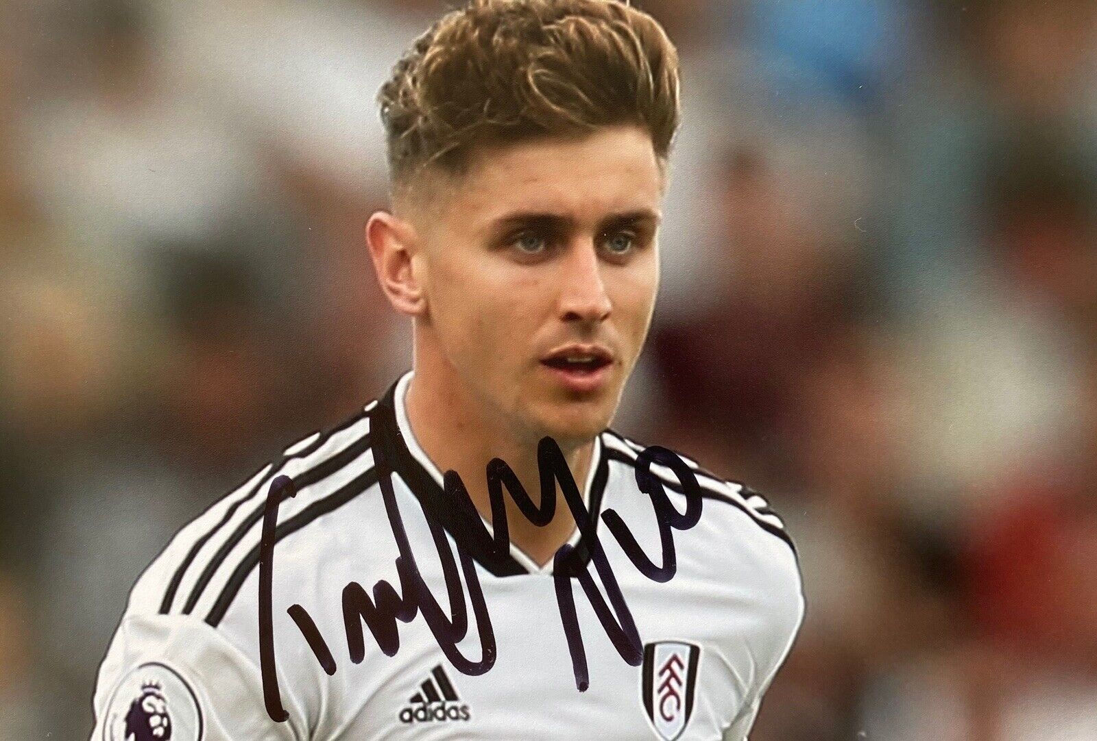 Tom Cairney Hand Signed 6X4 Photo Poster painting - Fulham 2