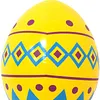 6 Pcs Easter Inflatable Outdoor Decorations PVC Colored Giant Egg Ornaments Blow Up Easter Egg Yard Decorations for Lawn/Garden/Porch/Courtyard