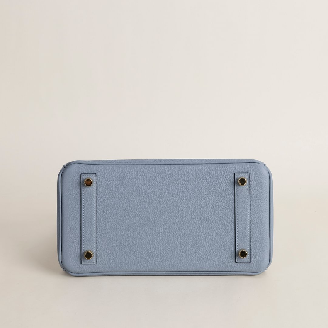 Birkin 25cm Togo J7 Blue Lin GHW