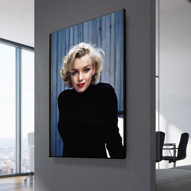 Marilyn Monroe Classic Photo Canvas Wall Art  MusicWallArt