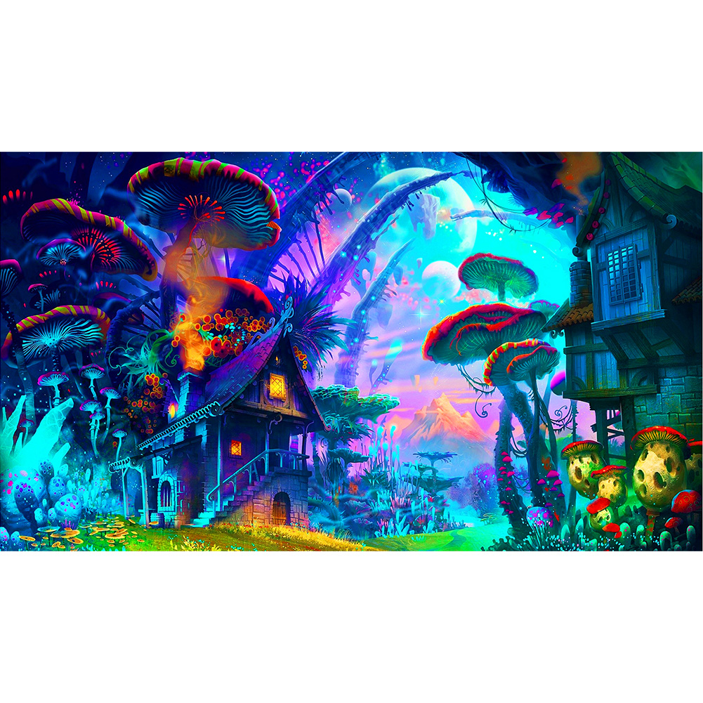 

Fairy House - 1000 Pieces Jigsaw Puzzle, 501 Original