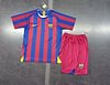 Joyfball 2005/2006 Kids Size Retro Barcelona Home Football Shirt 1:1 Thai Quality