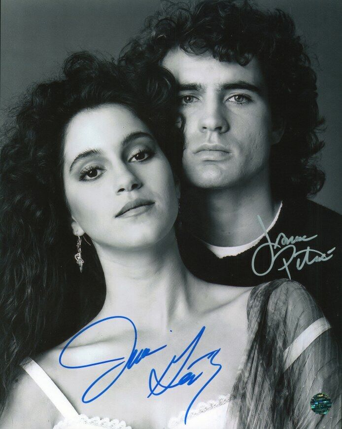 JAMI GERTZ, JASON PATRIC Autographed Original 8x10 Photo Poster painting LOA TTM