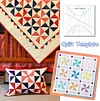 Twist Pinwheel Quilt Template -With Instructions
