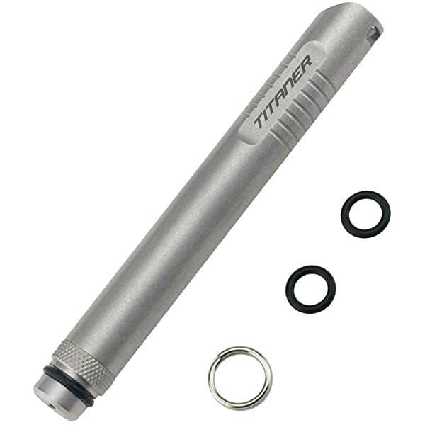 TITANER Titanium Compact & Extendable pen EDC Pen (Gray)
