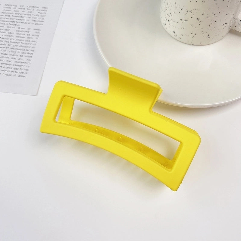 Women’s IG Style Solid Color Plastic Hair Claws