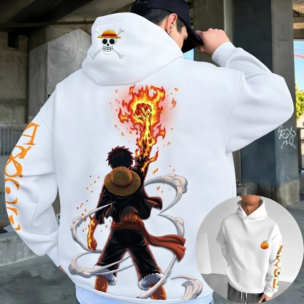Men's Casual Cartoon Hoodie