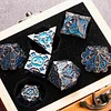 Metal DND Dice Set Dungeons & Dragons Dice Set Polyhedron for RPG Board Games Tabletop Game Accessories