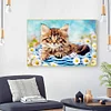 Diamond Painting -DIY Full Square Drill Cat