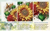 Valentine Day 2D Flat DIY Diamond Art Pendant Diamond Painting Set (Sunflower)