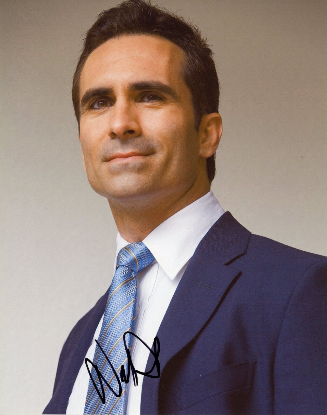 ~~ NESTOR CARBONELL Authentic Hand-Signed THE DARK KNIGHT