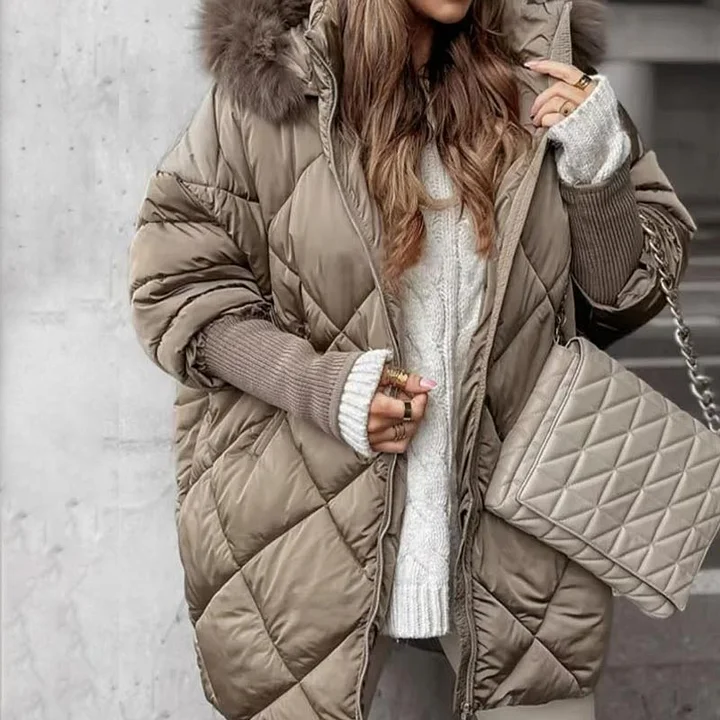 50% OFF🎄Women's Winter Fashionable Mid-length Parka Coat