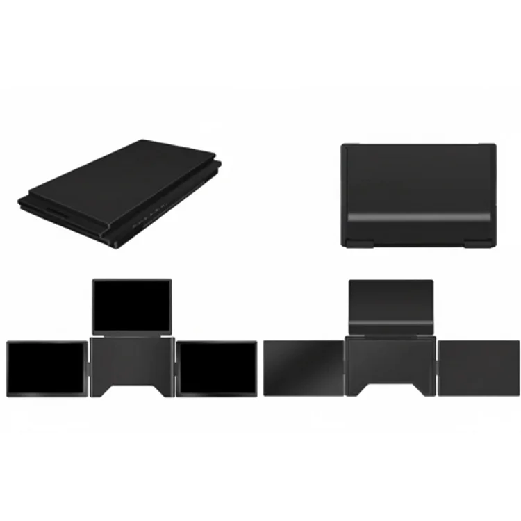 FOPO 14" World's First Quad-Screen Desktop Extender S780