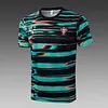 2025 Portugal Pre-match Training Green Inkjet Shirt+Shorts 1:1 Thai Quality