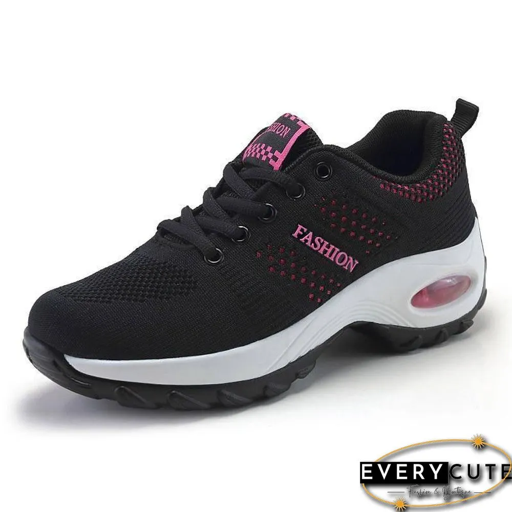 Women Platform Shoes Breathable Lightweight Sneakers For Cushion Woman Fashion Female