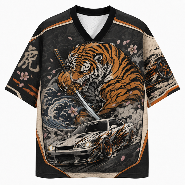 Techwear JDM Moto 30 Short Sleeve Jersey