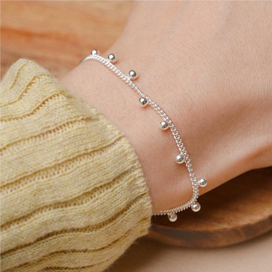 925 Sterling Silver Japanese / Korean Tassel Silver Handmade Bangles