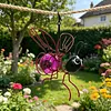 Honeybee Solar Lantern Hanging LED Solar Powered Bee Lights Waterproof Decorative for Party Festivals Garden Decor Birthday Gifts