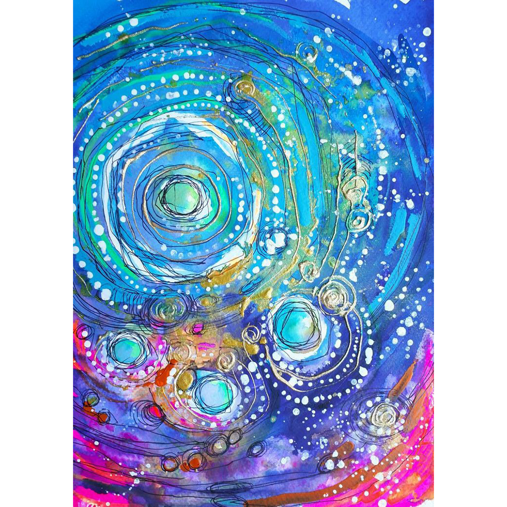 

Abstract - Round Drill Diamond Painting - 30*40CM, 501 Original