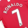 Vintage Soccer Jersey RONALDO #7 Manchester United Home Long Sleeve 2007/08