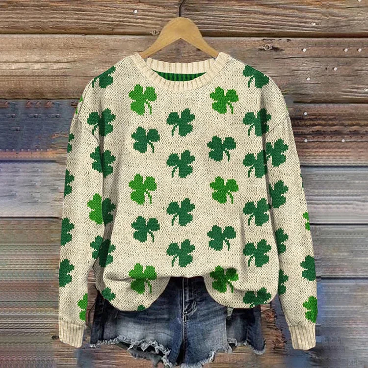 Comstylish Women's St. Patrick's Day Sweater