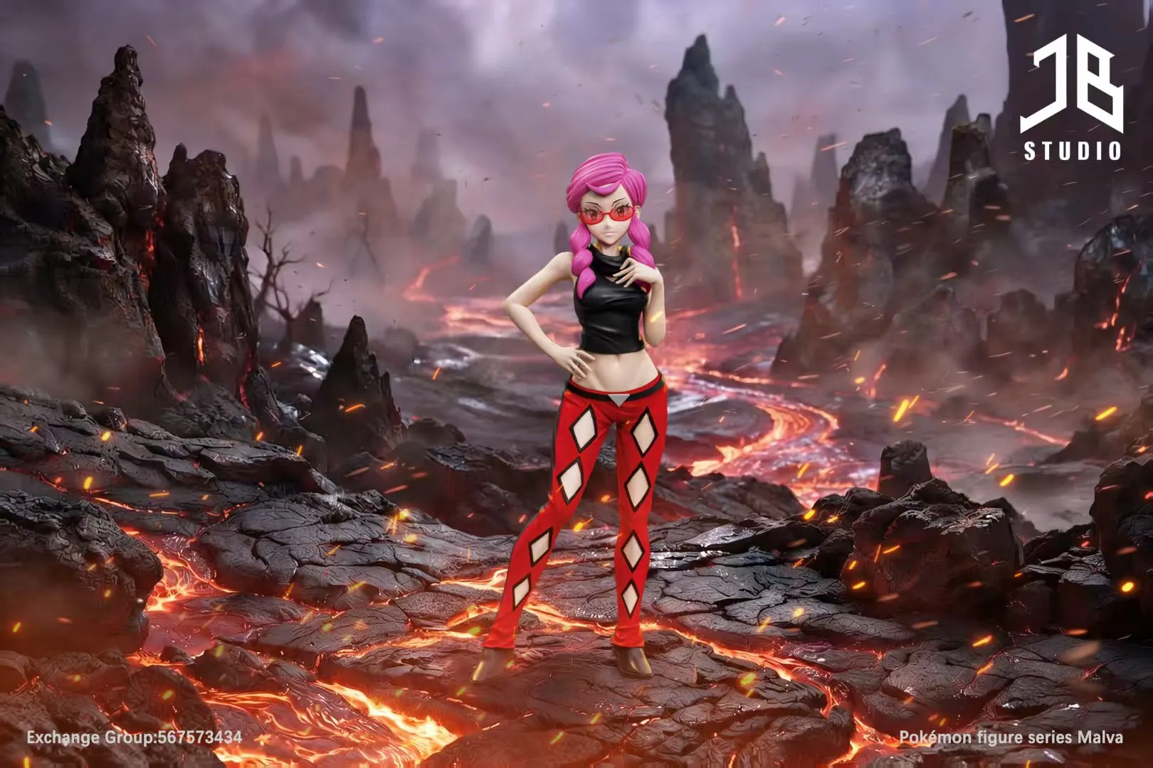 JB Studio - Character Series Malva Pok&eacute;mon-