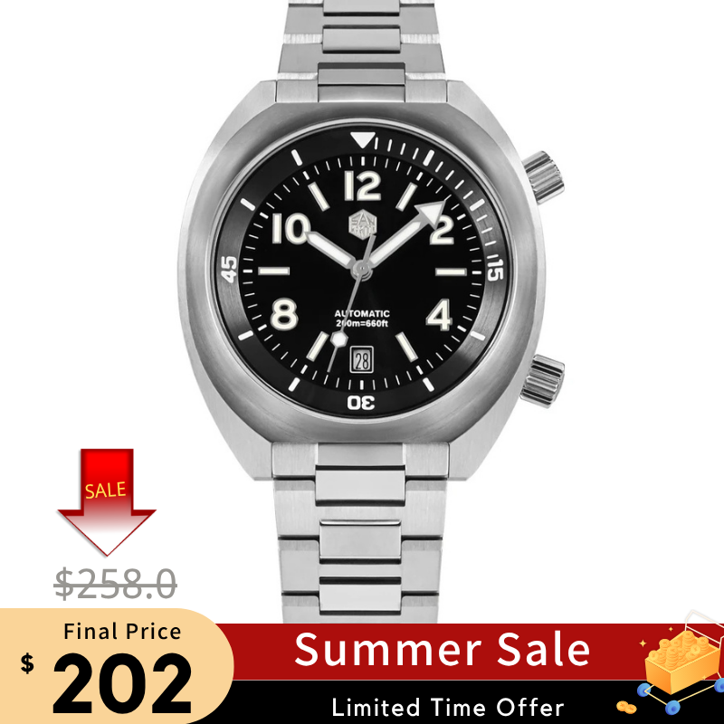 ★Summer Sale★San Martin Bidirectional Turn Chapter Ring Dive Watch SN0066G San Martin Watch san martin watchSan Martin Watch