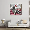 Cat-Full peinture diamant ronde-40 * 40cm