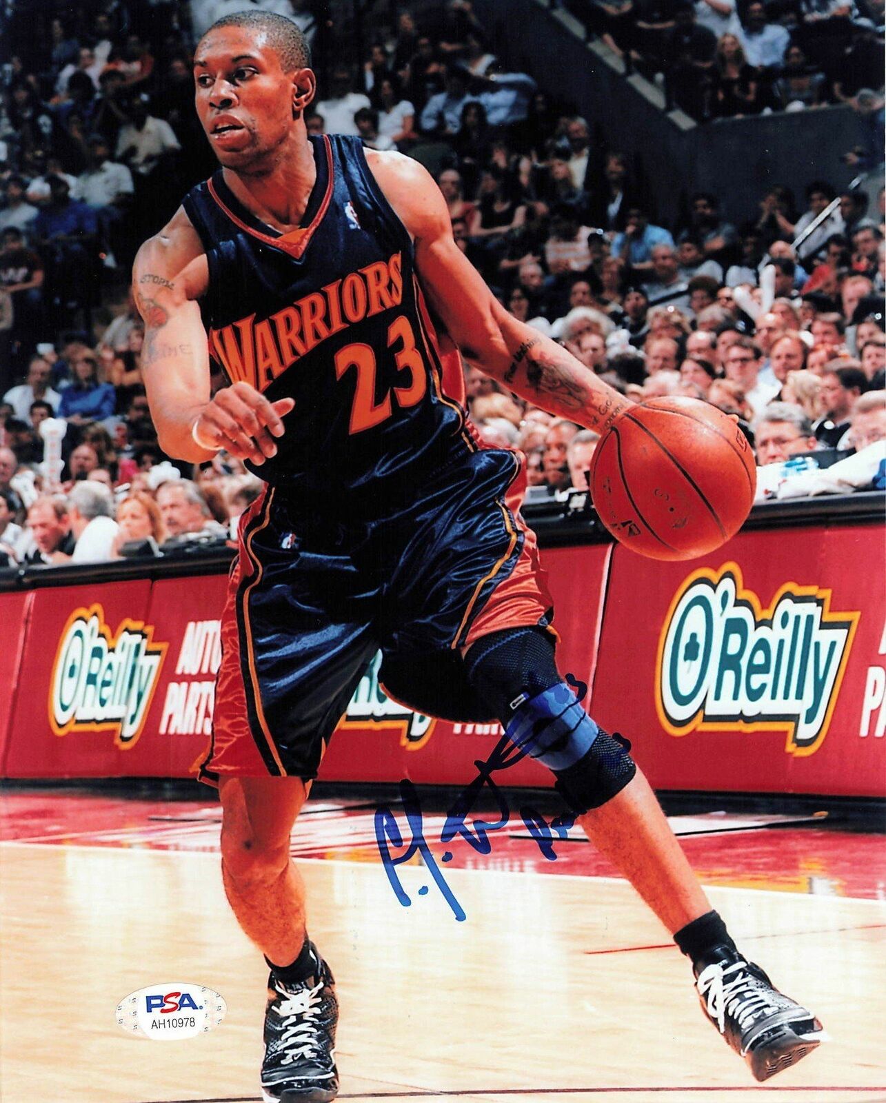 CJ Watson signed 8x10 Photo Poster painting PSA/DNA Warriors Autographed