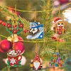 9pcs DIY Double-Sided Rhinestone Acrylic Diamond Art(Christmas gift)