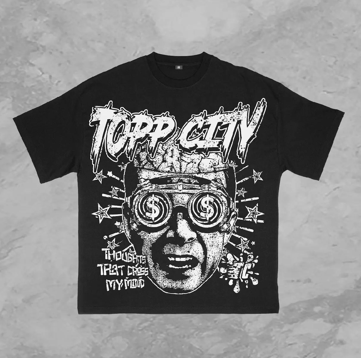 Vintage Money Never Sleeps Graphic Cotton T-Shirt - SOPULA