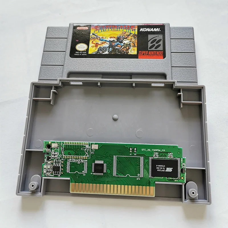 Sunset Riders SNES For Super Nintendo Entertainment System - 16 Bit US Version Game Cartridge