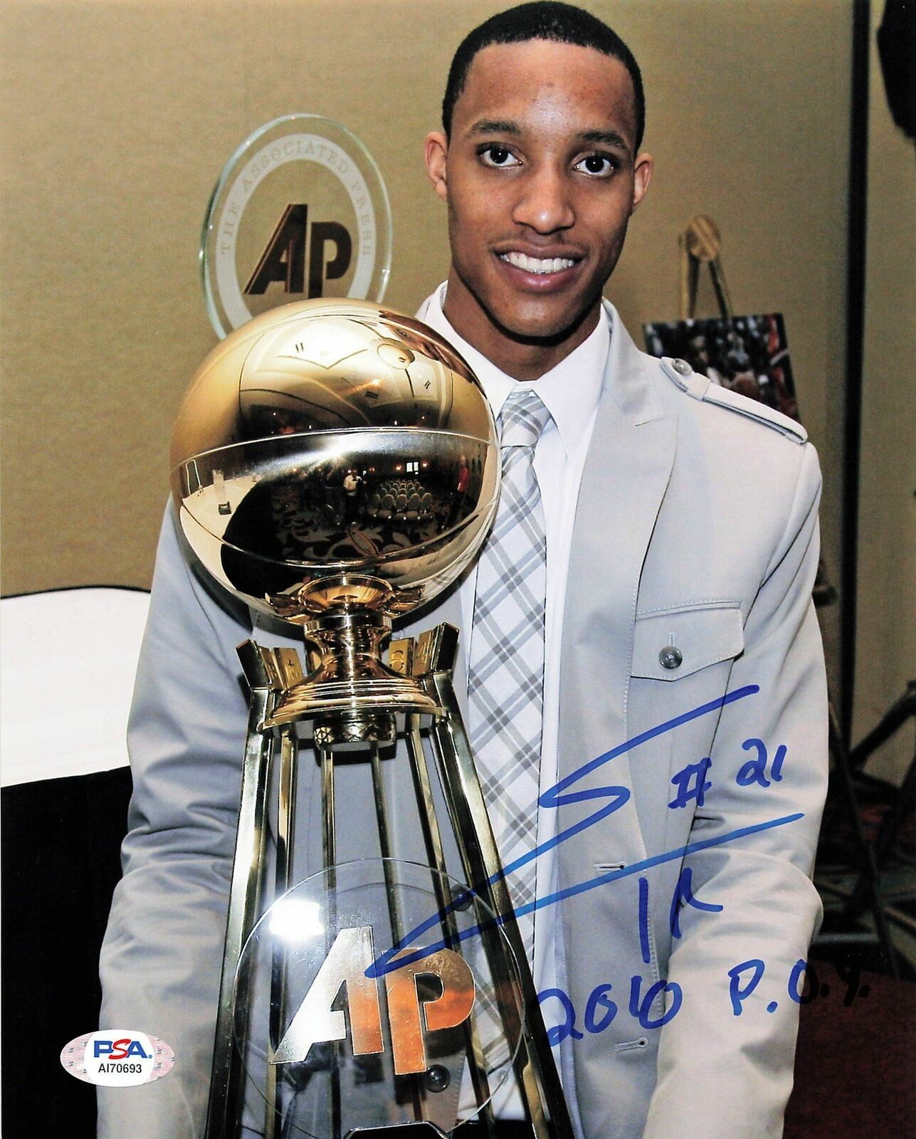 Evan Turner signed 8x10 Photo Poster painting PSA/DNA Ohio State Autographed