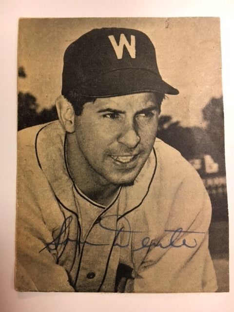 Sam Dente Washington Senator Signed Magazine Photo Poster painting 1940-50s Debut JSA Precerti