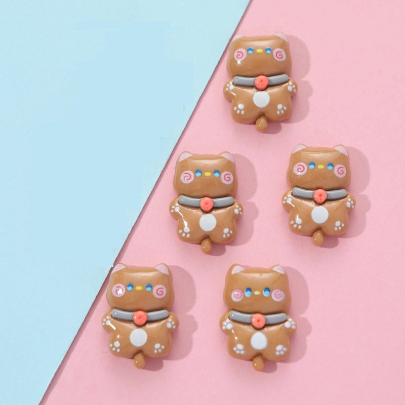 5 Pieces 25mm (Sold By Unit) Hole Under 1mm Titanium Alloy Cat DIY Accessories