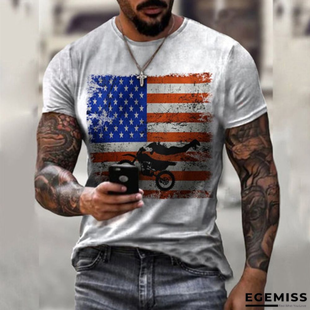 3D Personalized Printing Fashion Trend Boys Lightweight Breathable Short Sleeve T-shirt | EGEMISS