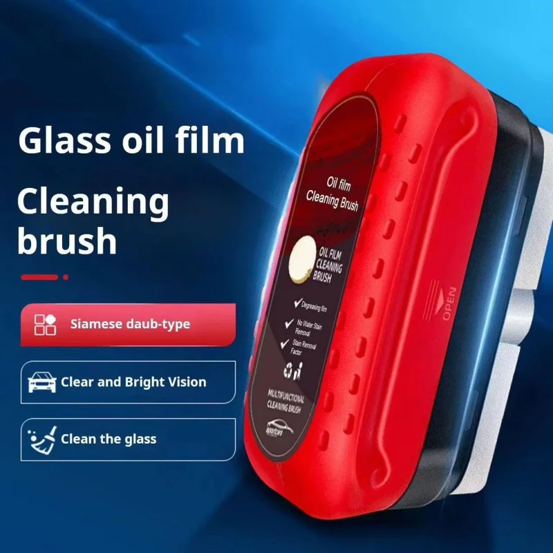Car oil film wipe multifunctional cleaning brush